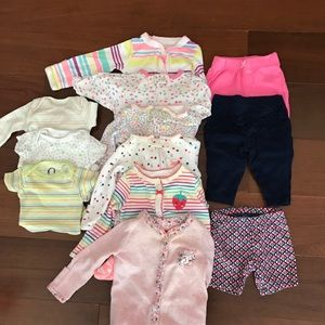 Lot of newborn clothes